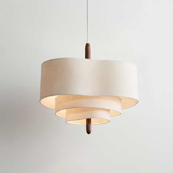 Suspension Luminaire Tissu Design 45cm - Ampoule Incluse | ALBA